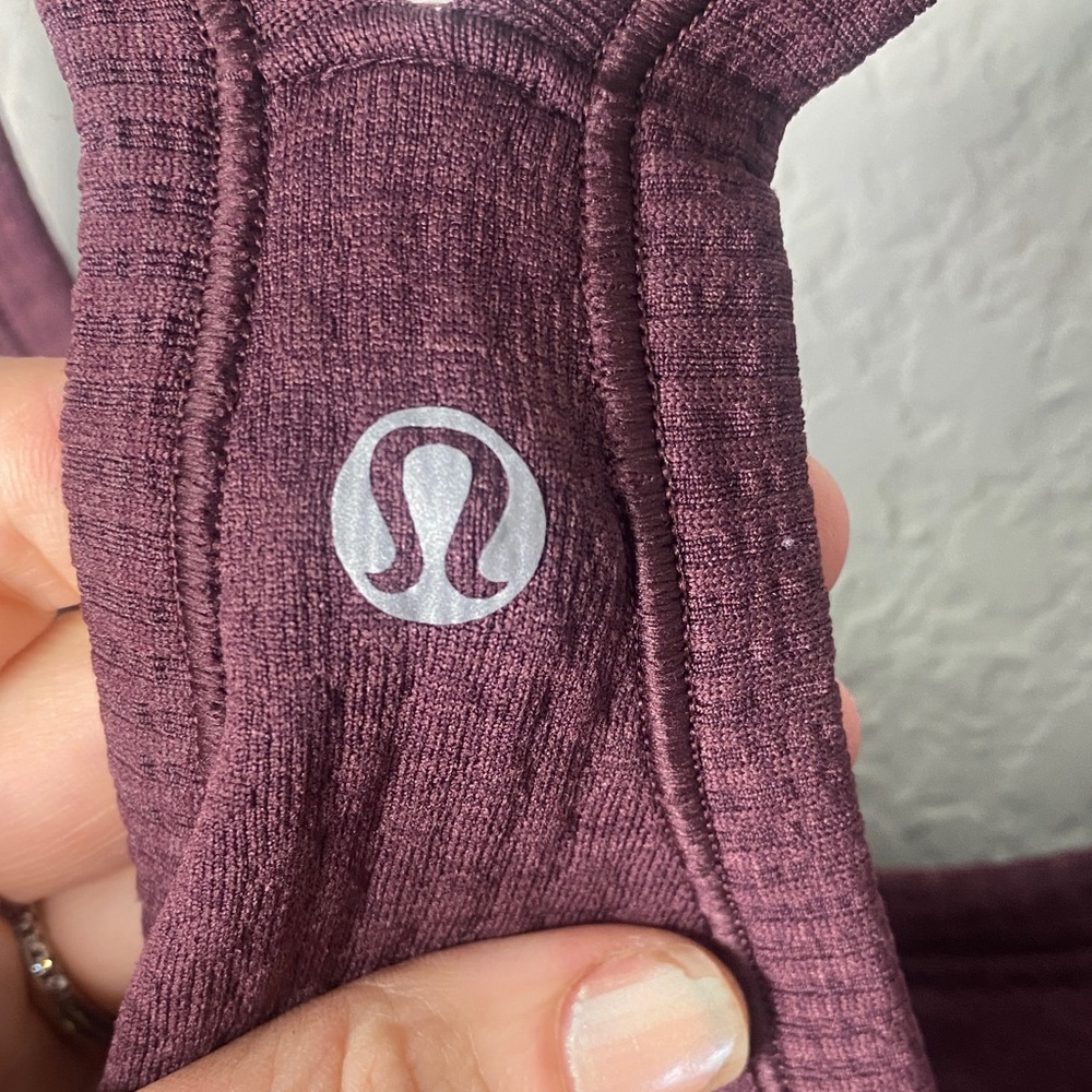 lululemon athletica Racerback Tank Top - Plum - Picture 7 of 8